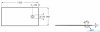Roca Magma 150x80cm brodzik prostokątny kompozytowy STONEX CZARNY APE015DC32003400